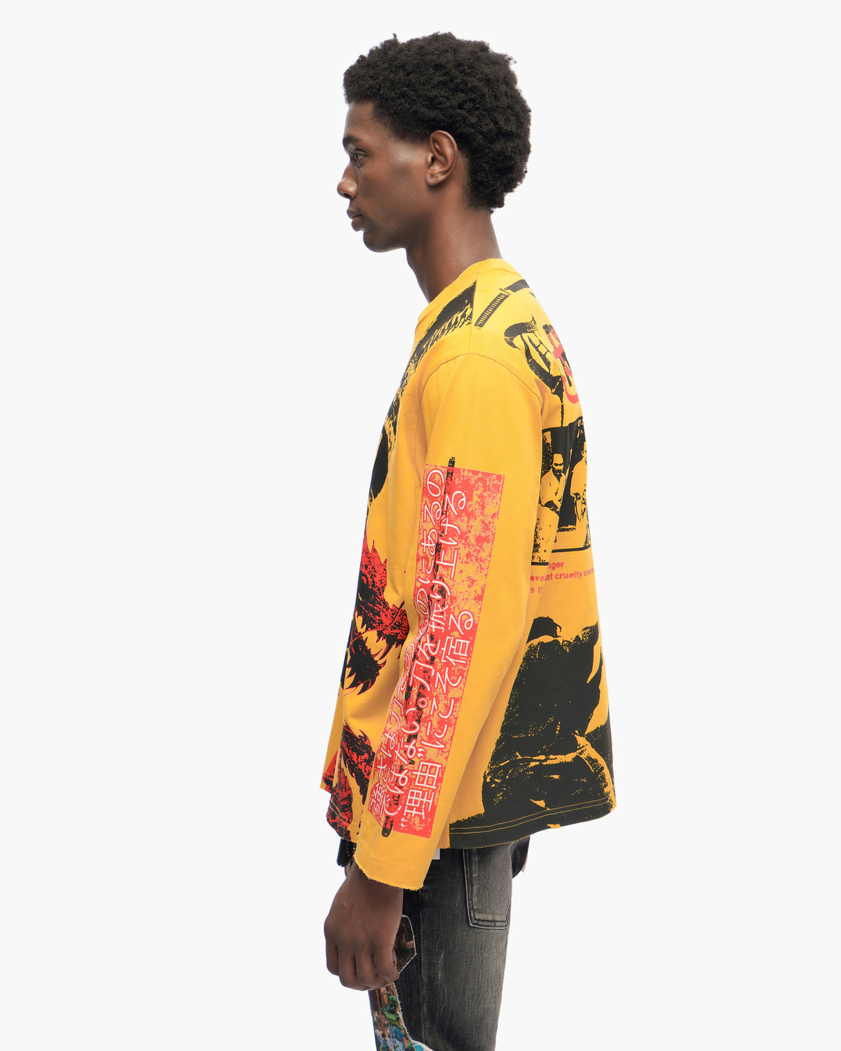Revenge Yellow Crewneck