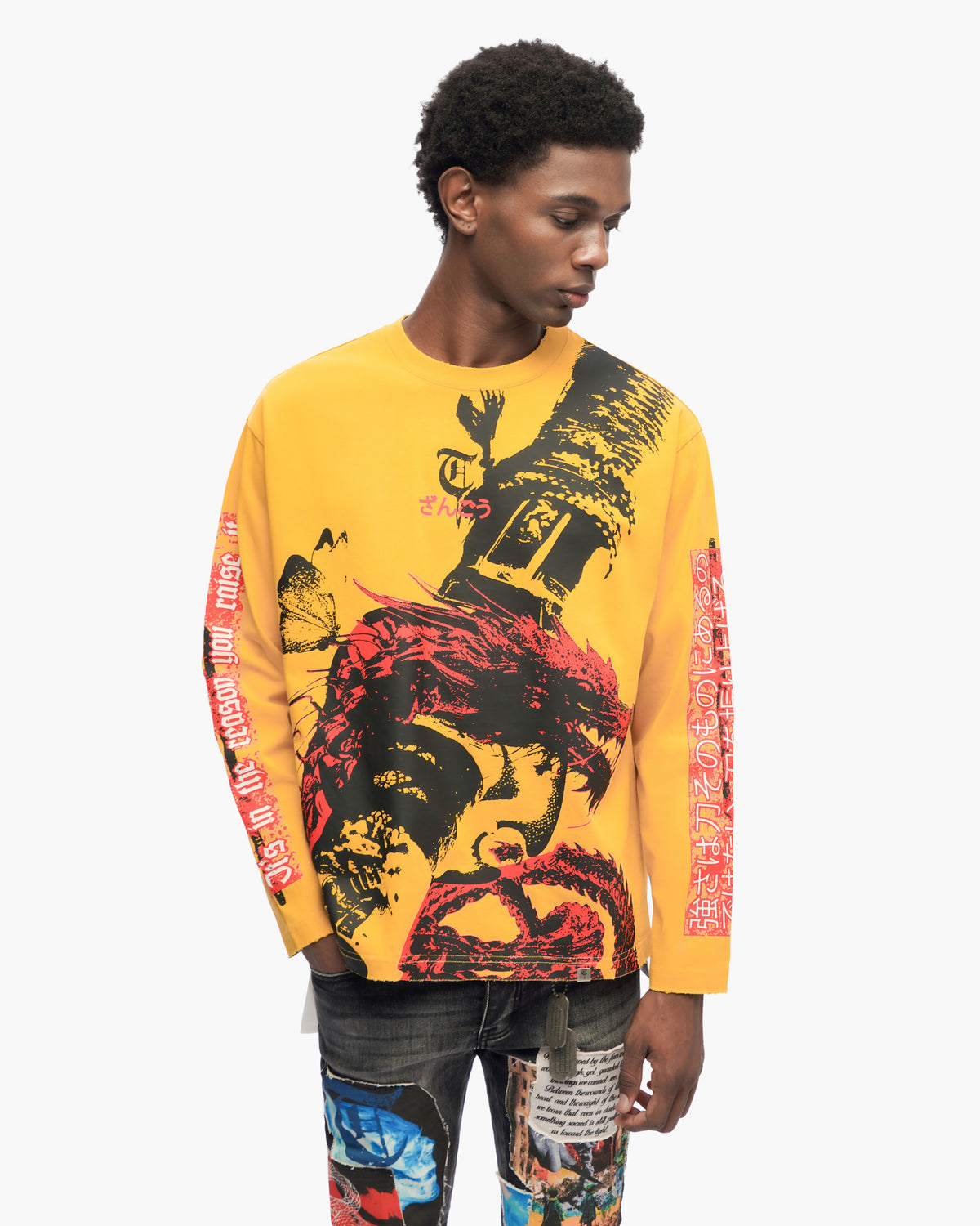 Revenge Yellow Crewneck