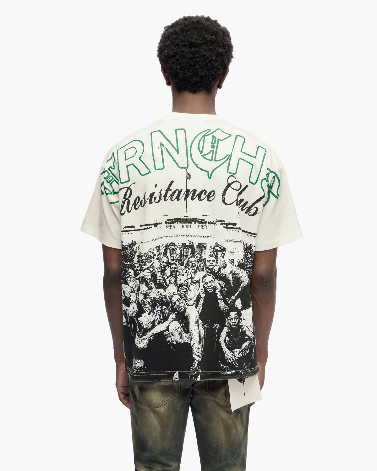 Resistance Club White Tee