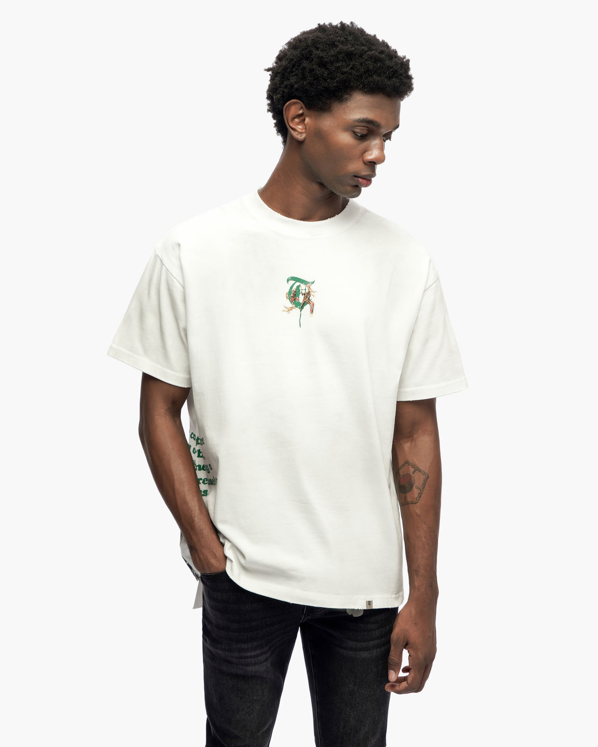 TRNCHS Bond White Tee