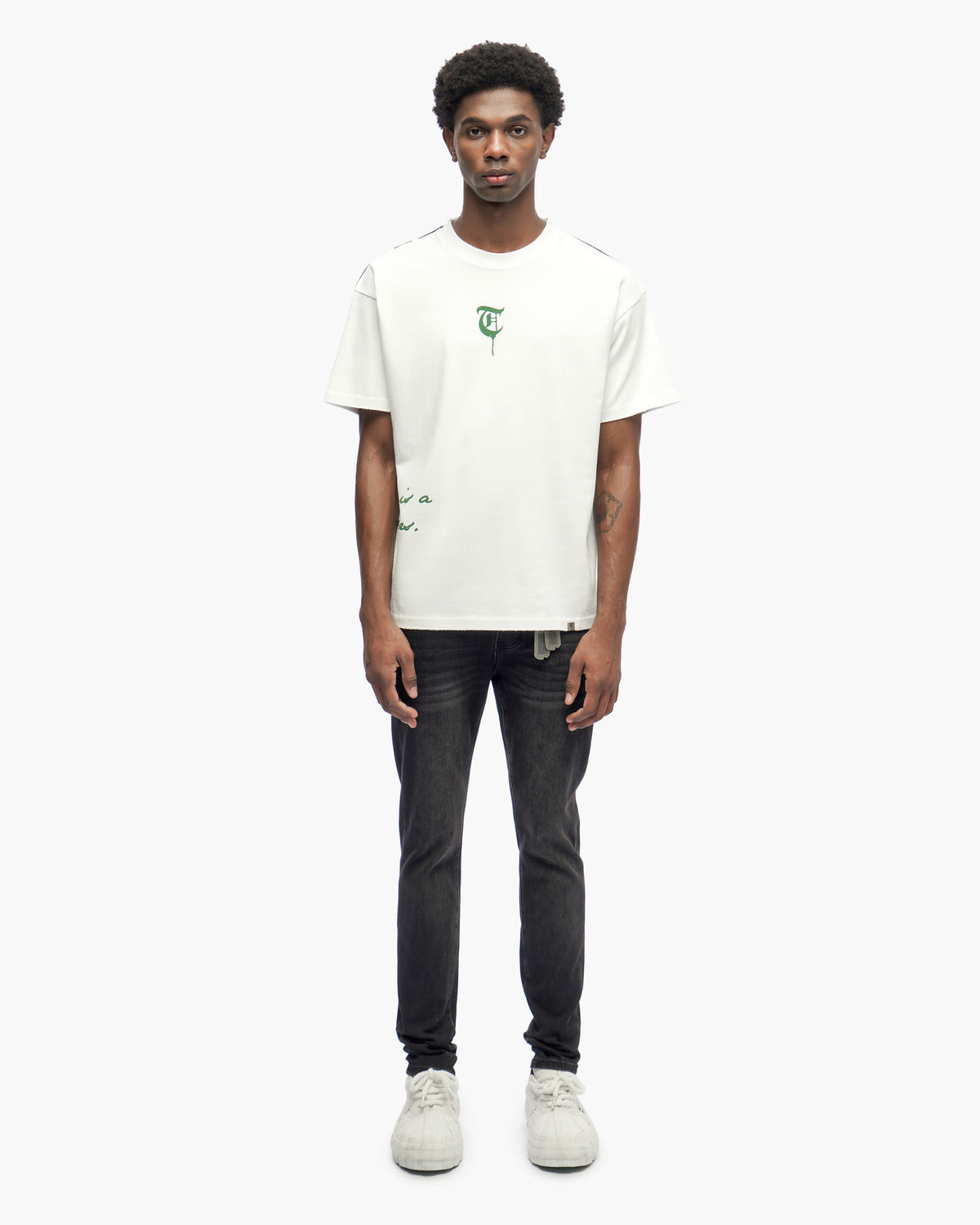 Warborn White Tee