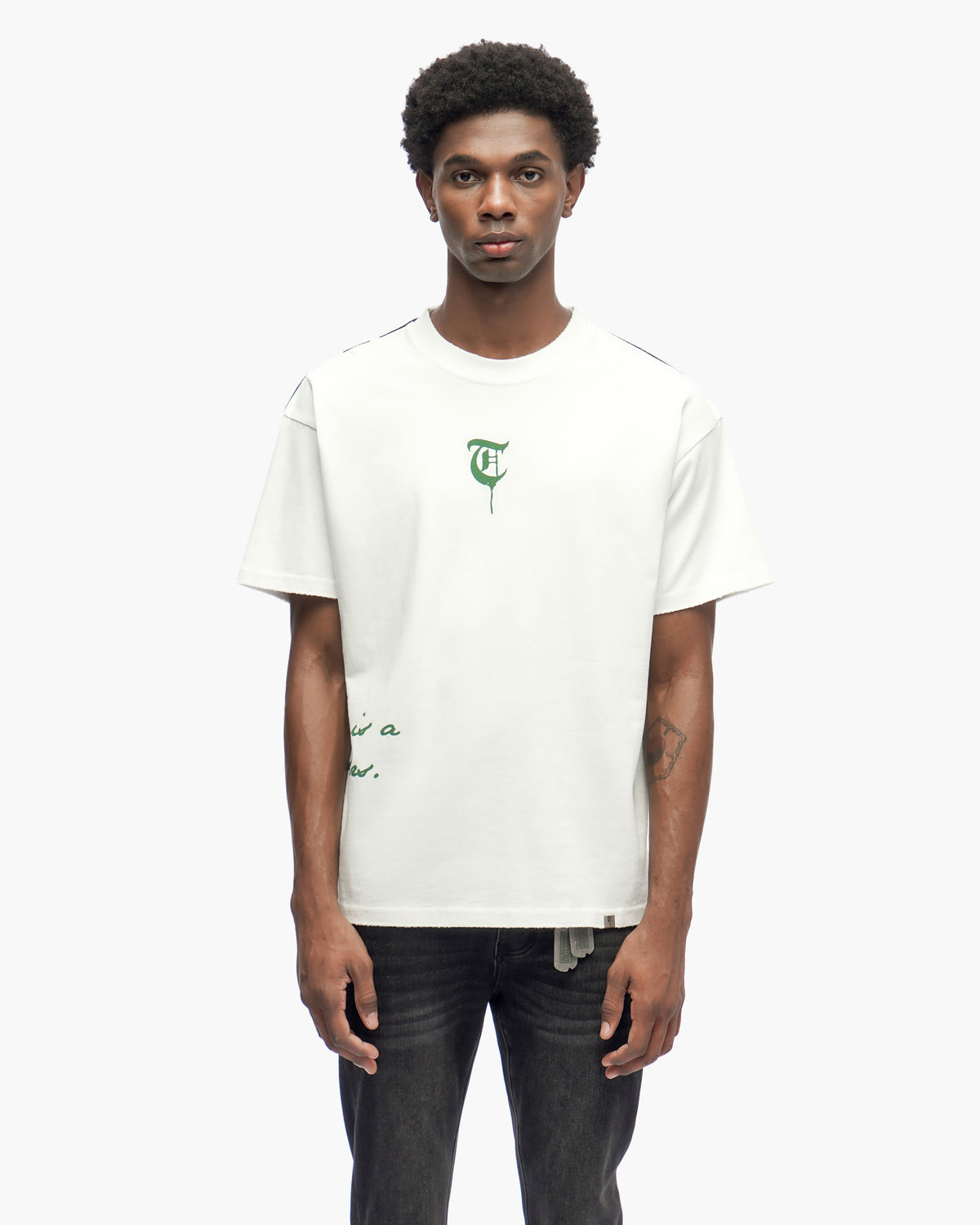 Warborn White Tee