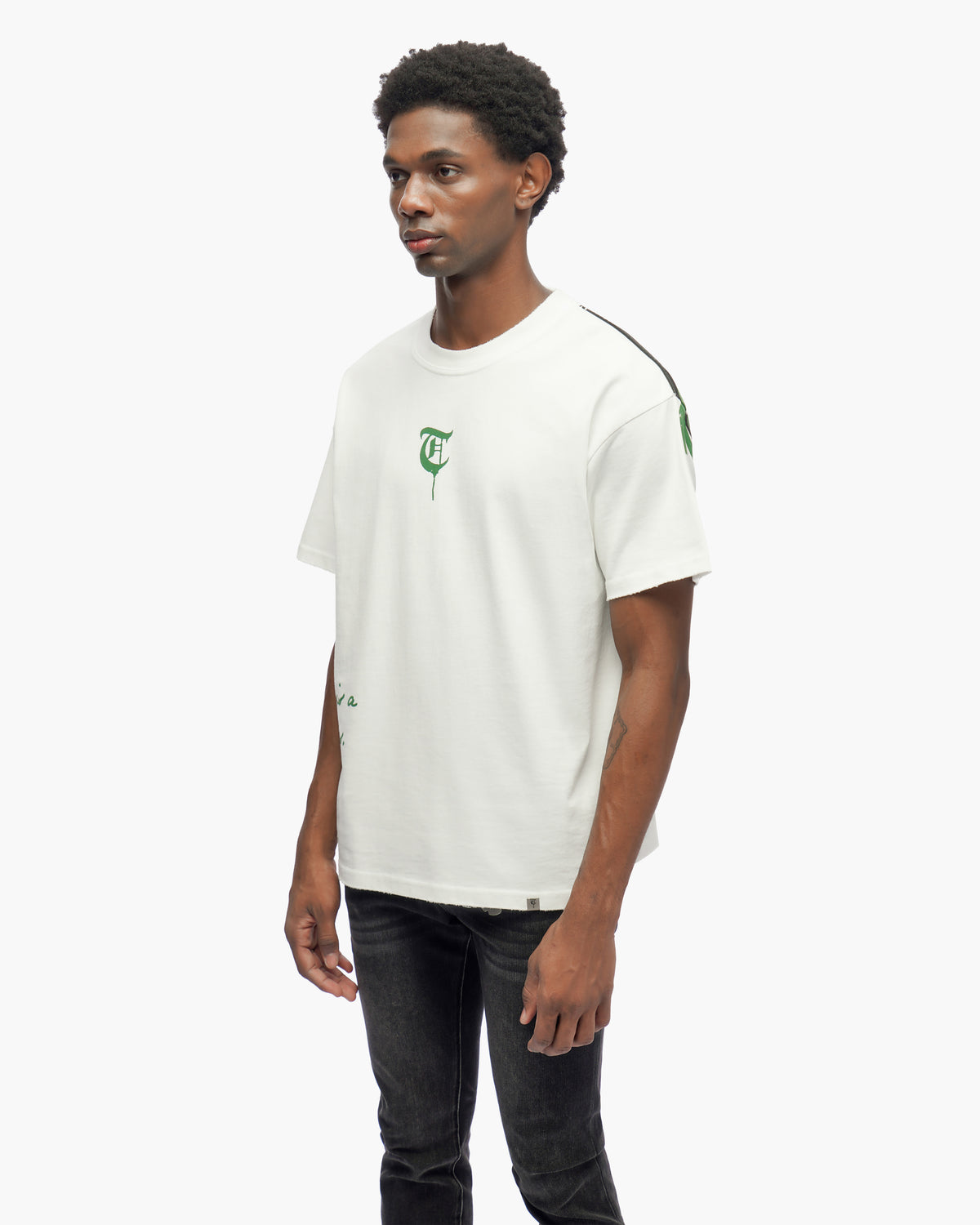 Warborn White Tee