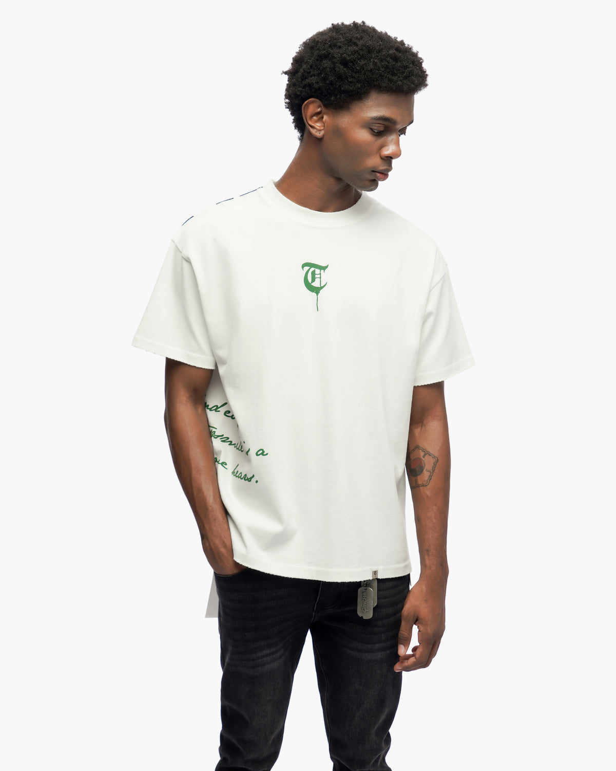 Warborn White Tee