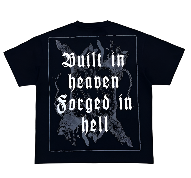 LEAD THE PACK Black Tee