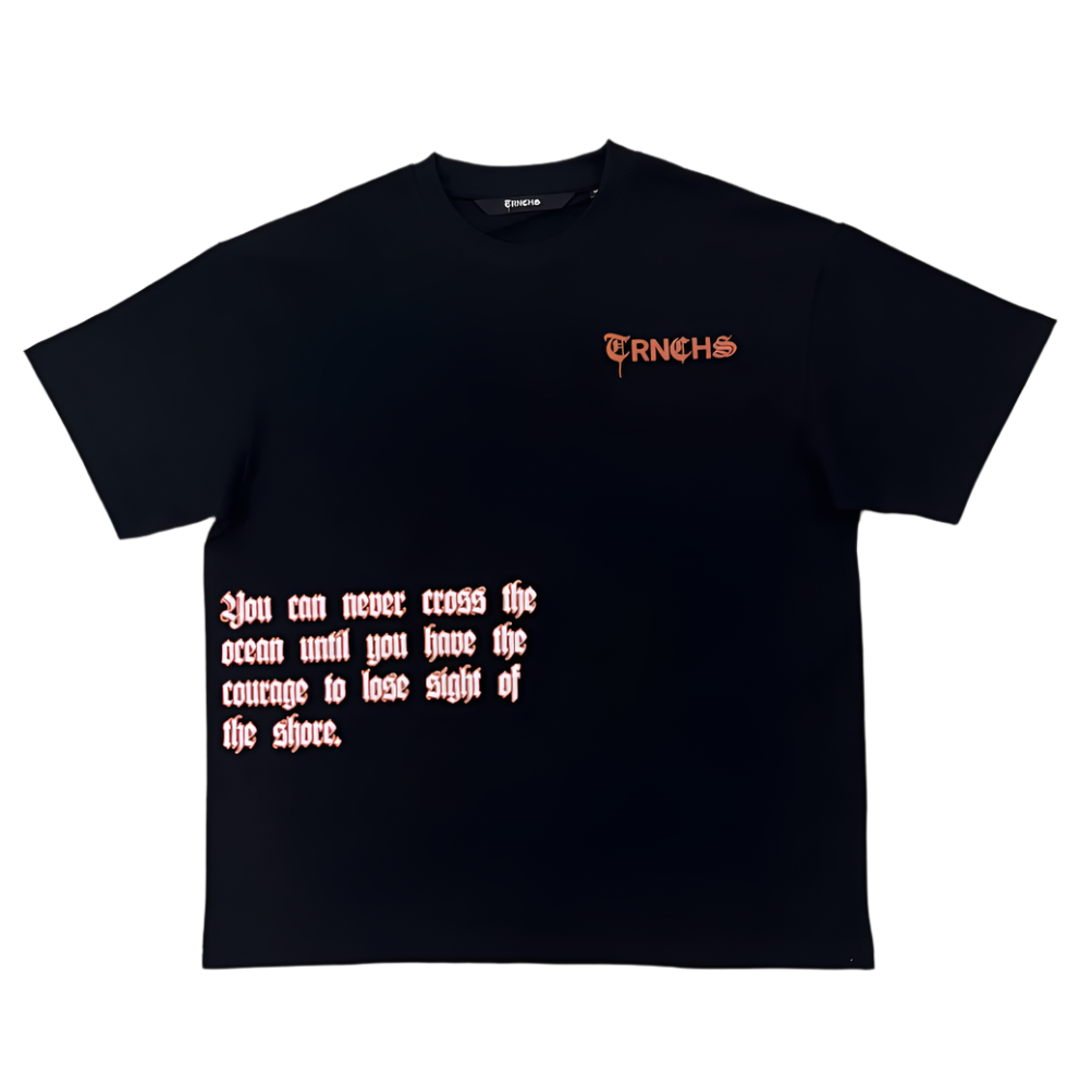 SIGHT OF THE SHORE  Black Tee