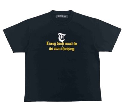 Every Head Tee "SORAMAN" Black Tee
