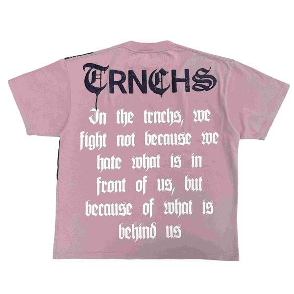 Sale "FIGHTING PURPOSE" Pink Tee