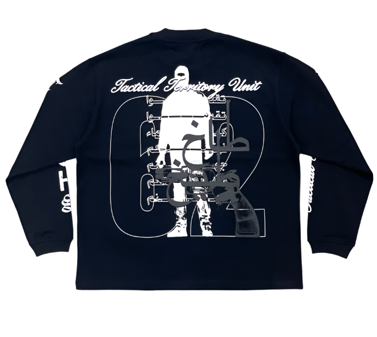 KHANDAQ Black Tee