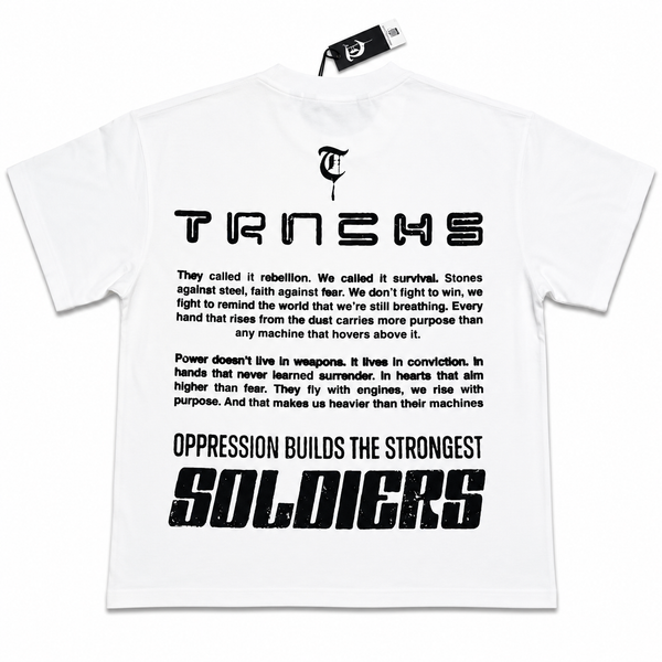 "OPPRESSION" White Tee