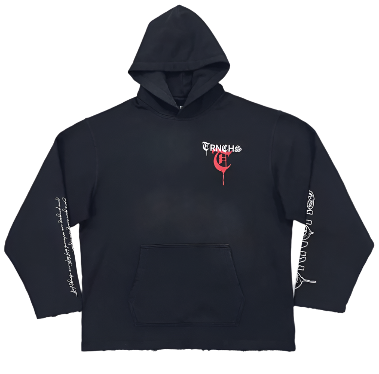 GUIDED BY GHOSTS Black Hoodie