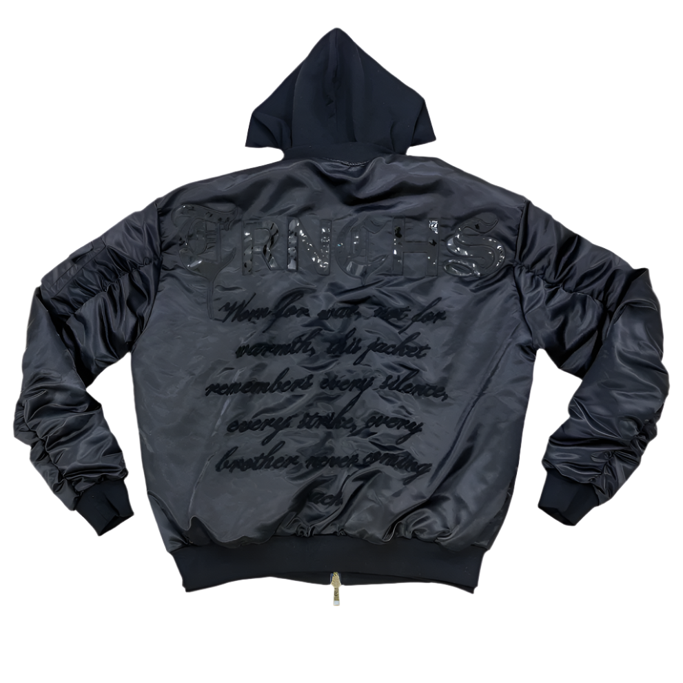 WORN FOR WAR Black Jacket
