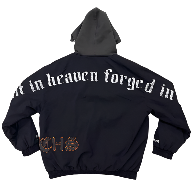 HEAVEN'S ARMOR Black Hoodie