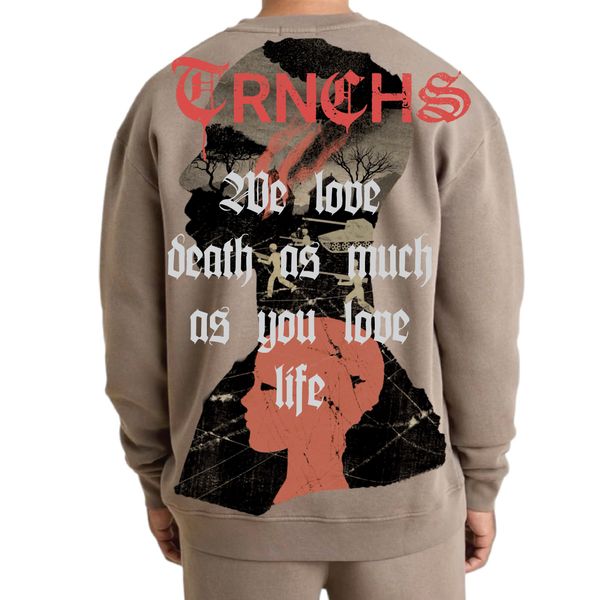 Sale "KHANDAQ" Mocha Sweater