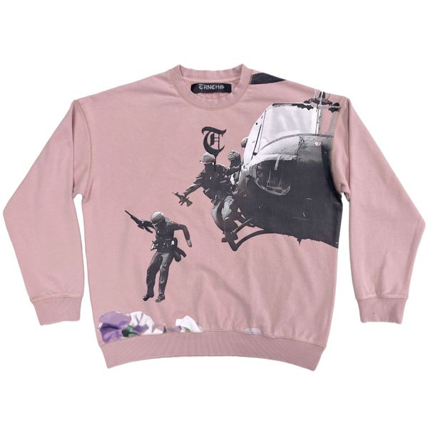 Sale "FIGHTING PURPOSE" Pink Sweater