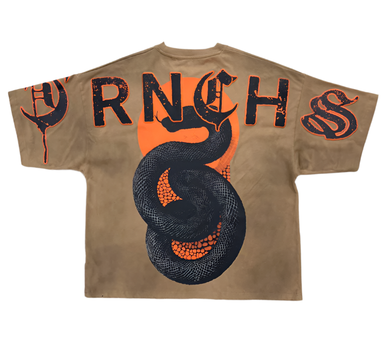 RUTHLESS SOIL Brown Vintage Tee