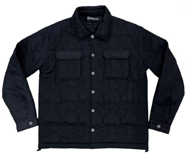 Sale "IMPRINT" Black Nylon Jacket