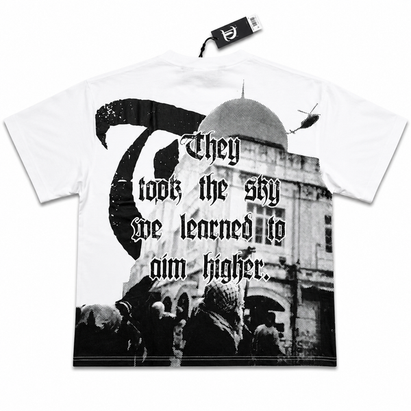 "BEYOND REACH" White Tee