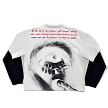 WITHIN THE DEPTHS Layered black Long sleeve Tee