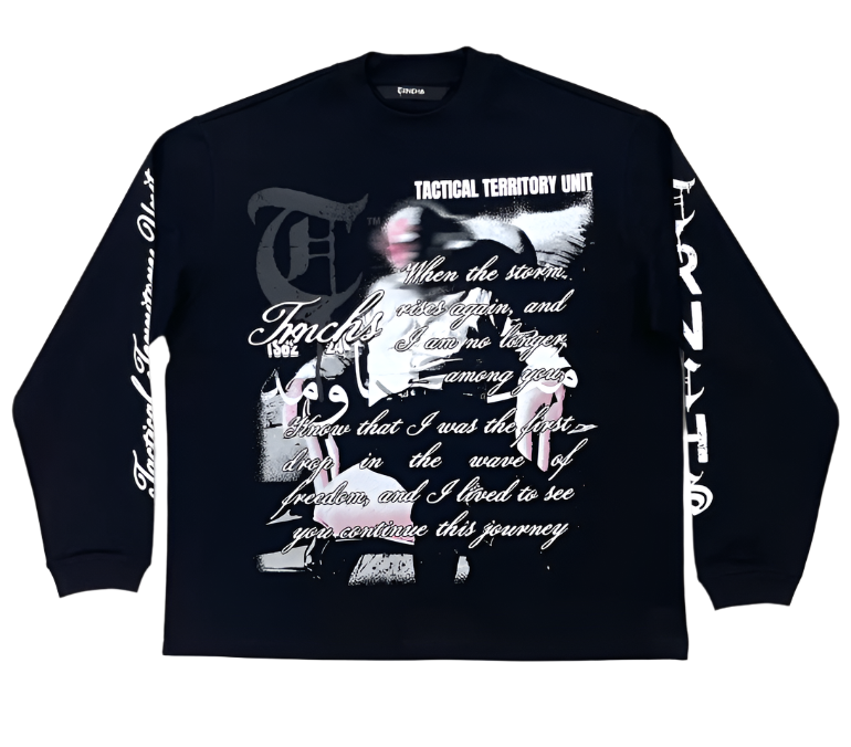 KHANDAQ Black Tee