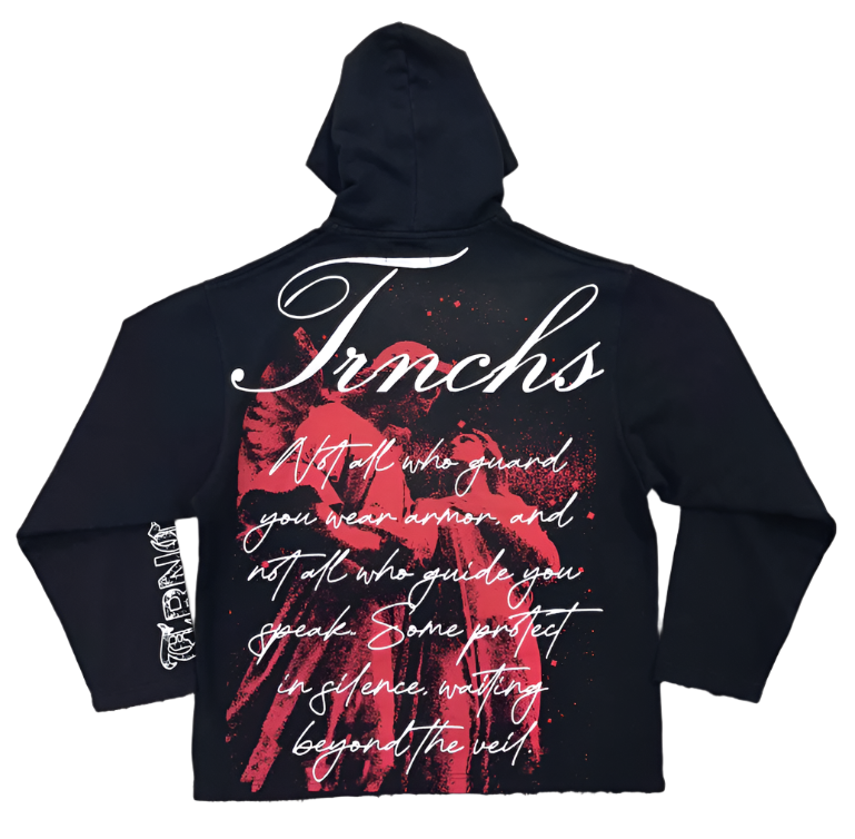 GUIDED BY GHOSTS Black Hoodie