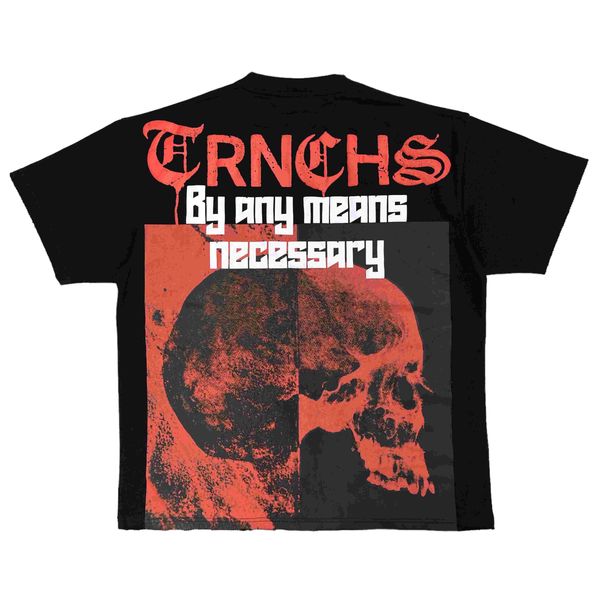 "BY ANY MEANS" Black Tee