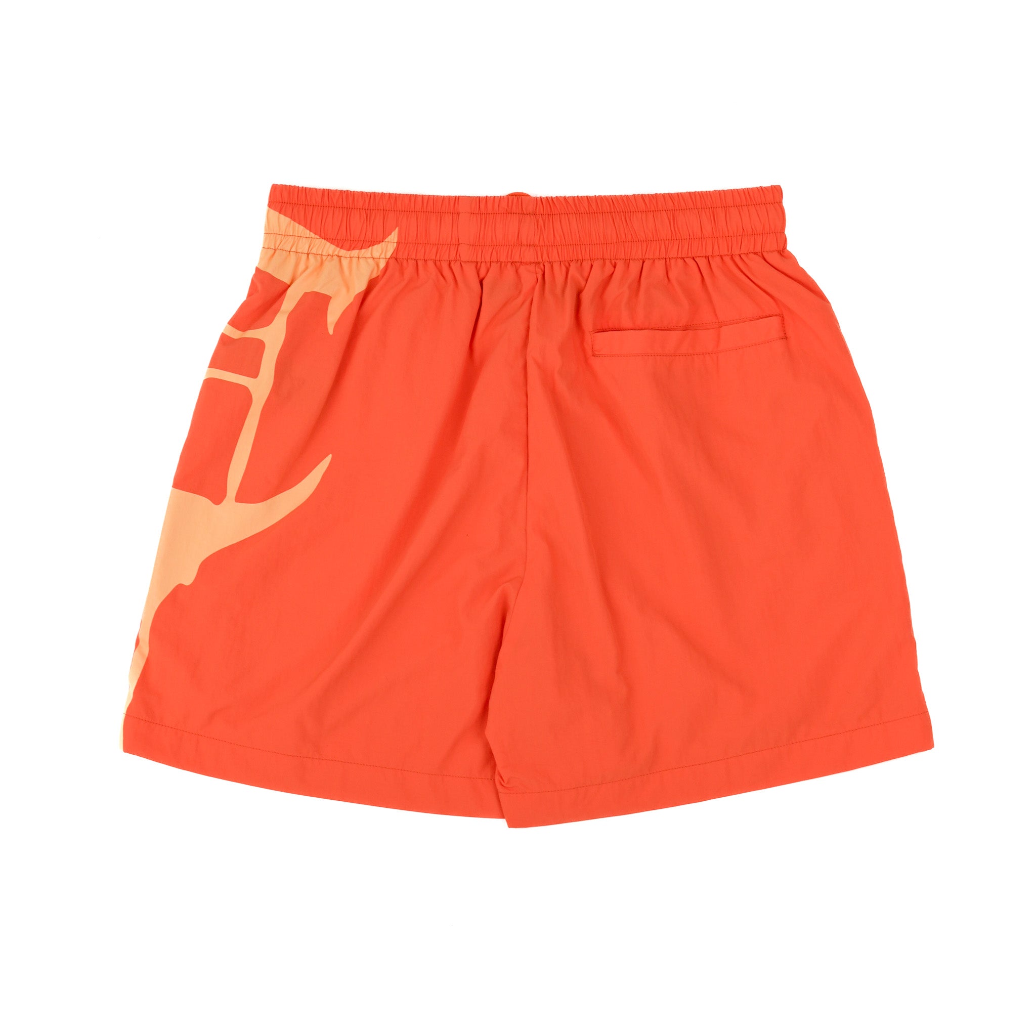"SIROCCO" Nylon Orange Shorts