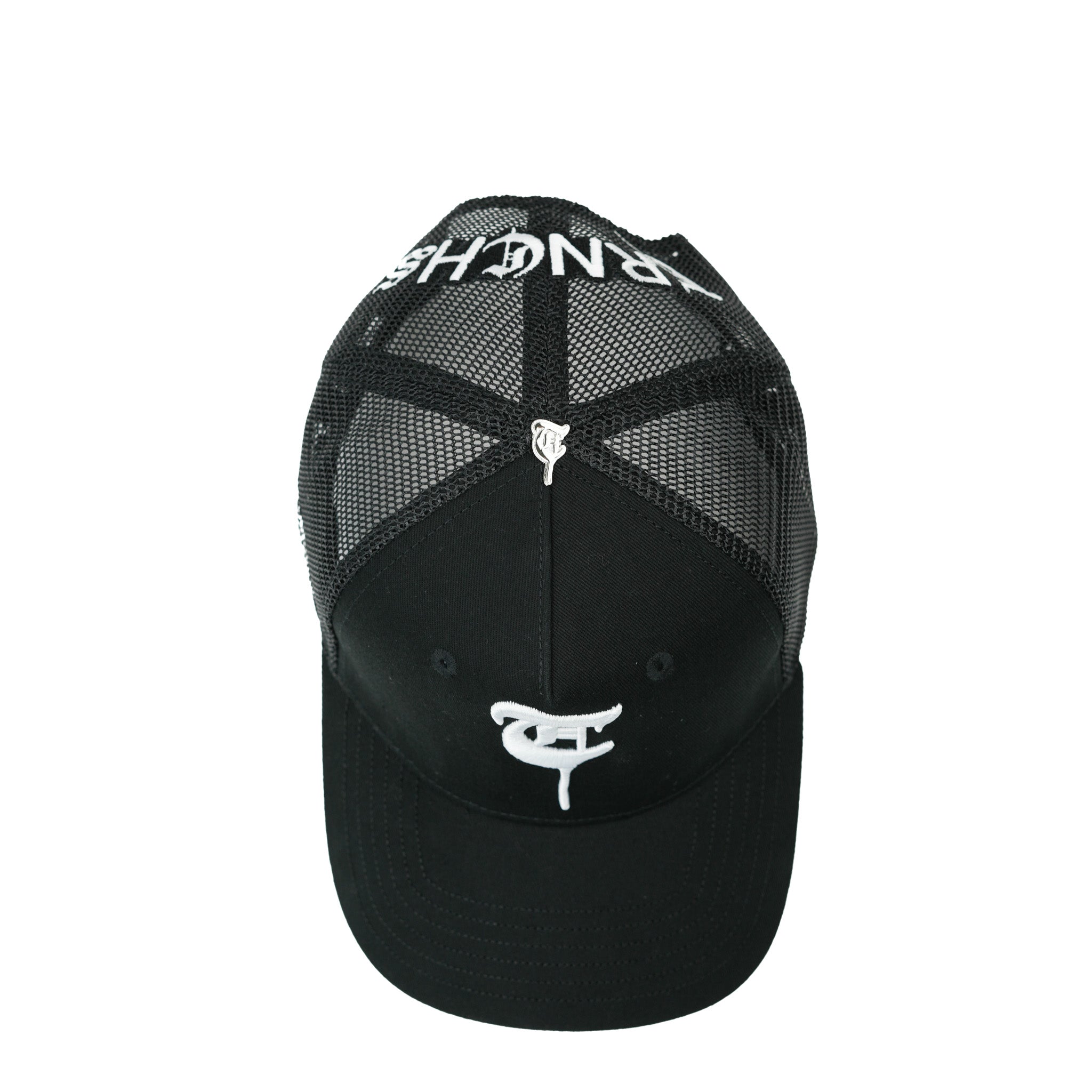 5-PANEL TRUCKER CAP  Black