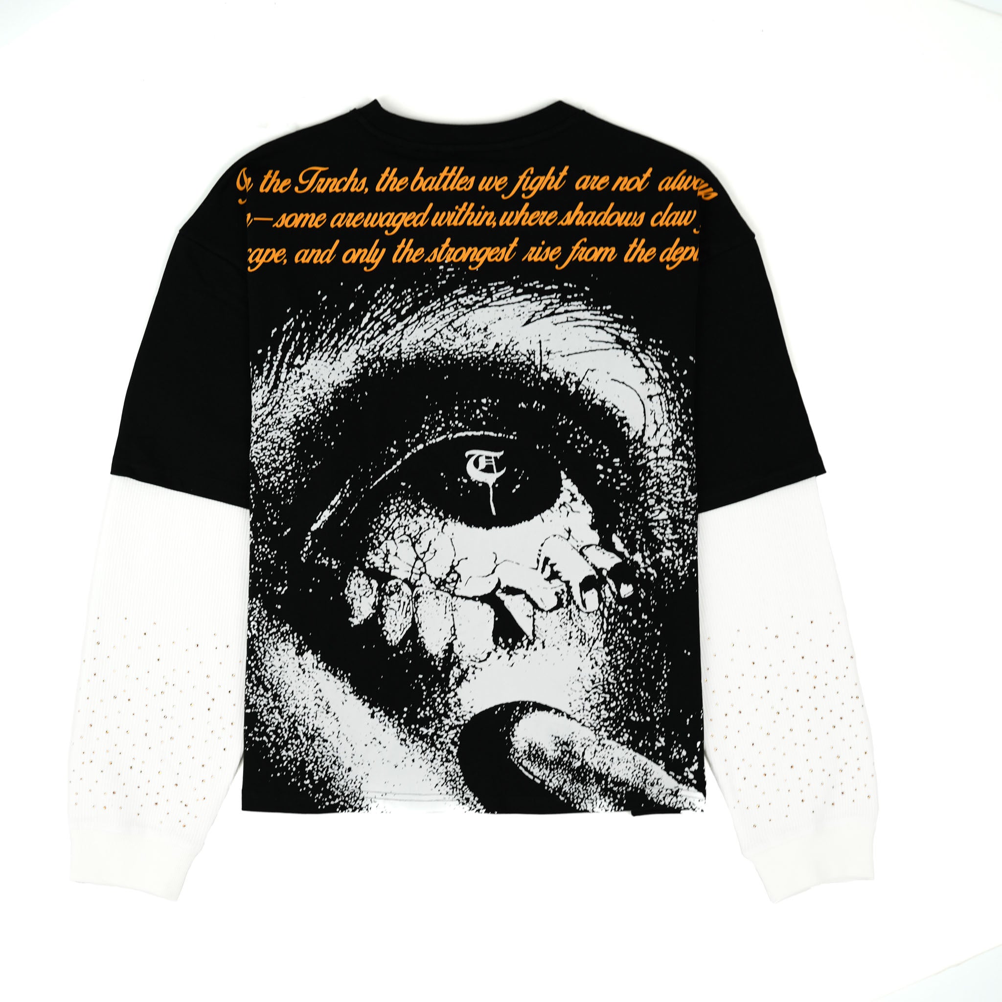 WITHIN THE DEPTHS Black Long sleeve Tee