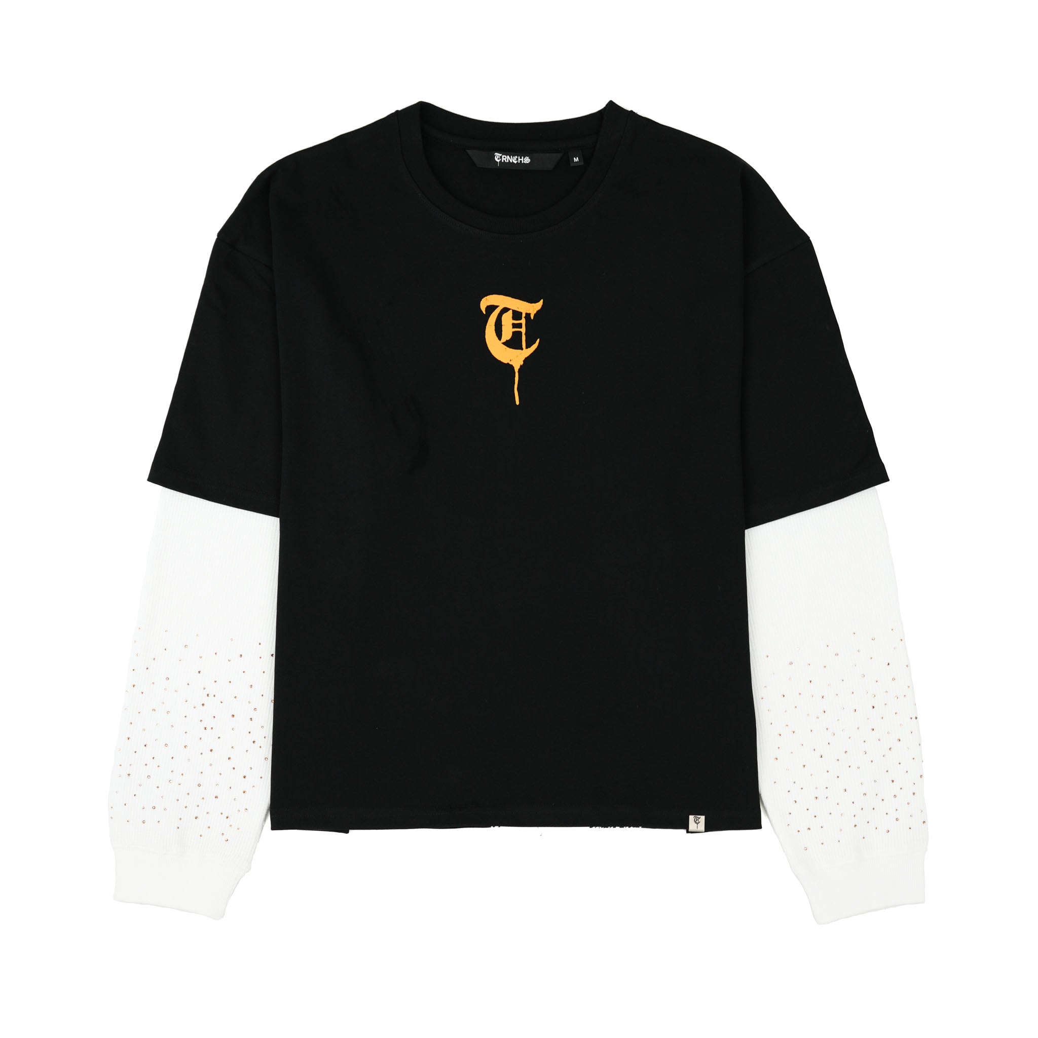 WITHIN THE DEPTHS Black Long sleeve Tee