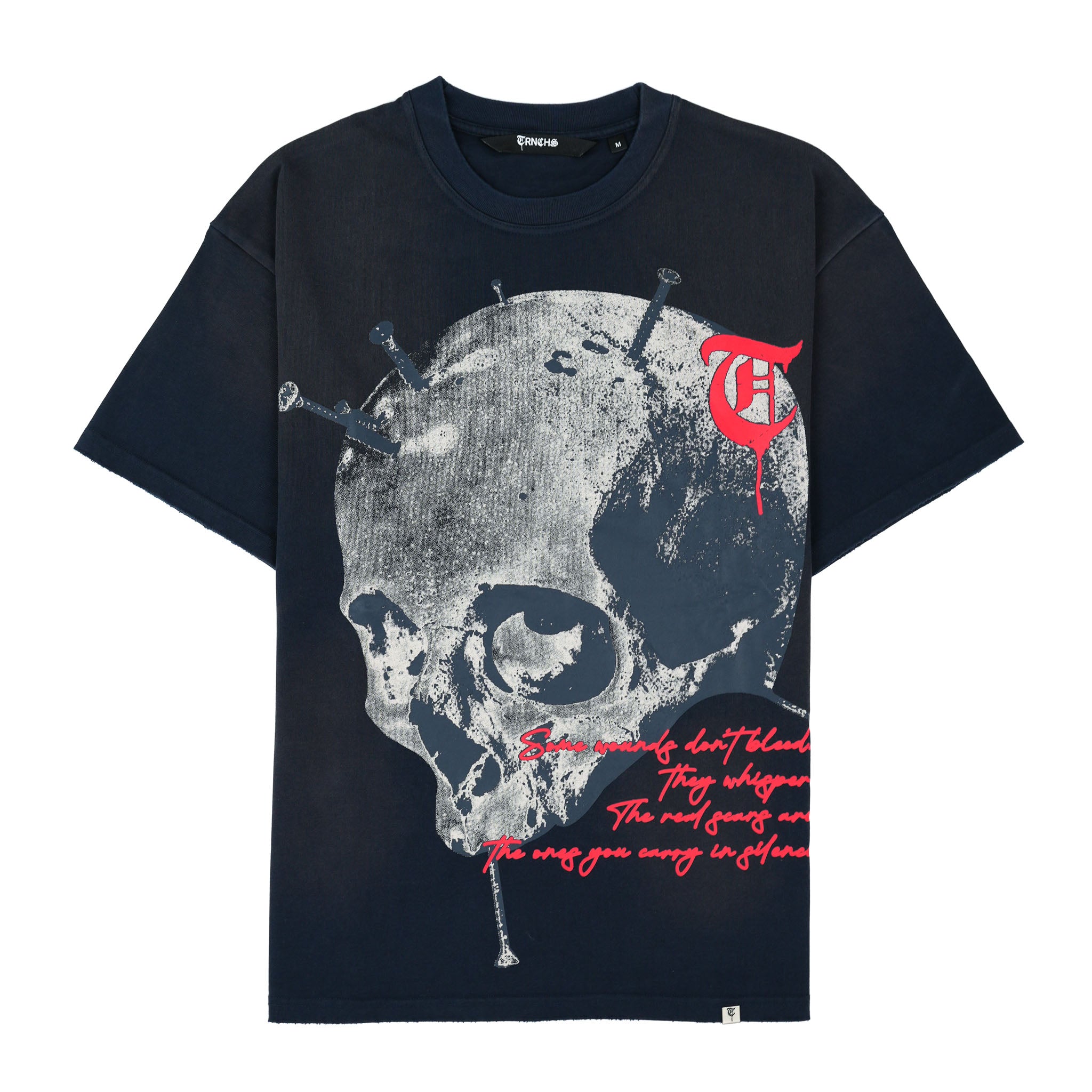 STILL FIGHTING Vintage Navy Tee