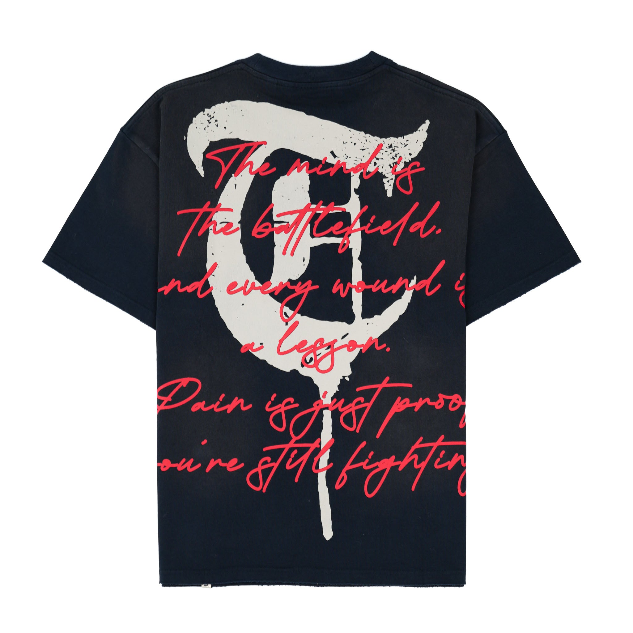 STILL FIGHTING Vintage Navy Tee