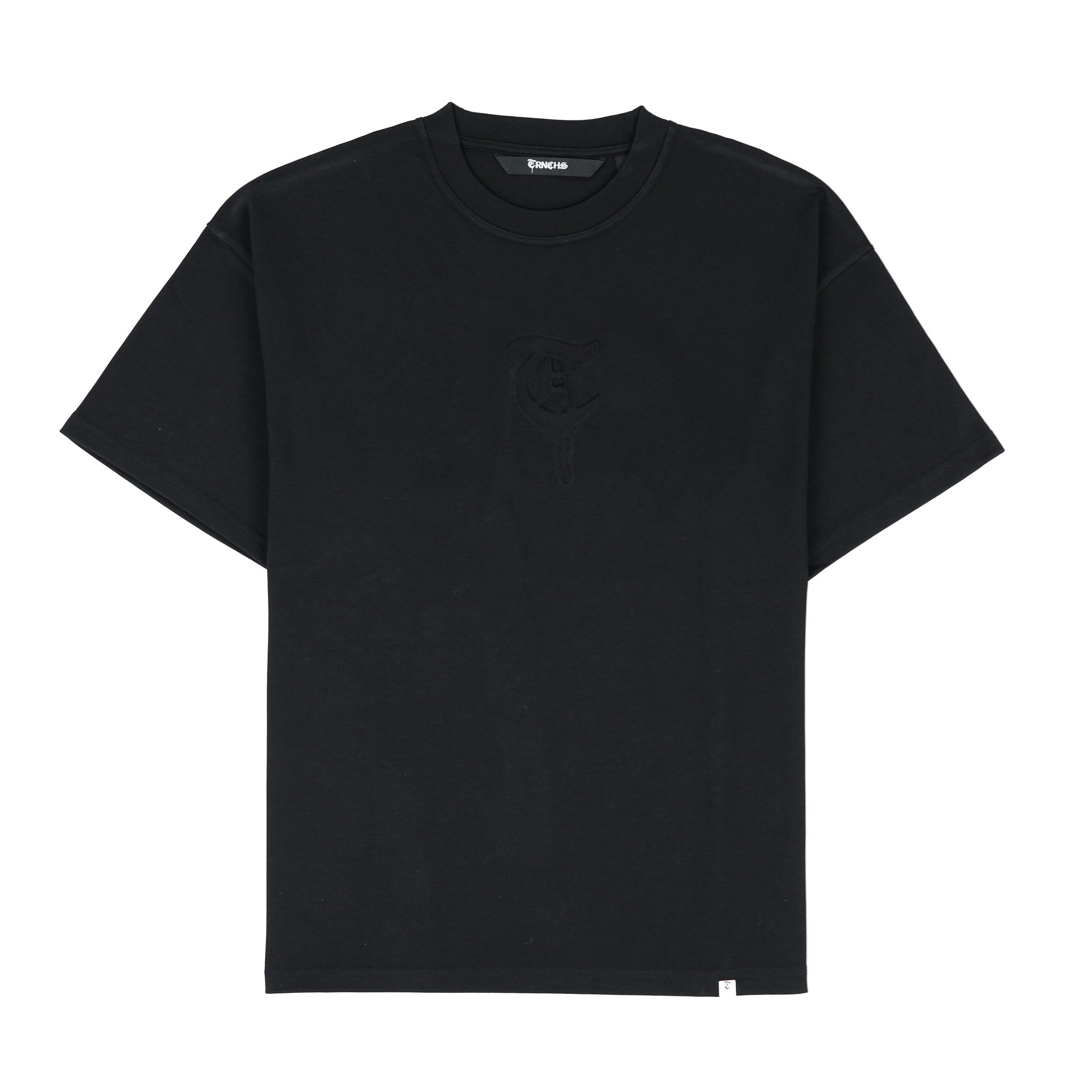 "THE TRNCHS FRONTLINE" Black Tee