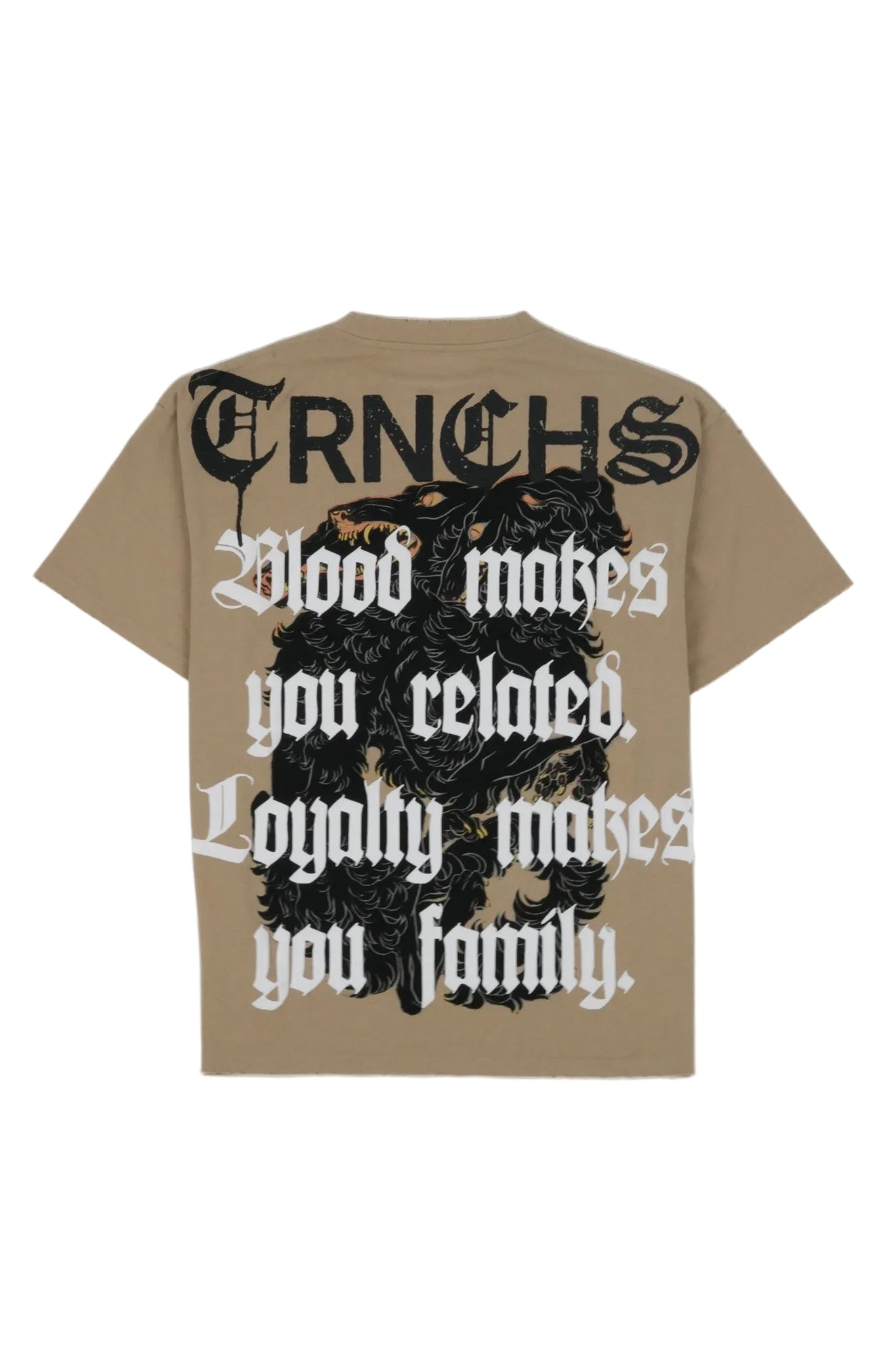 WOLF PACK KHAKI TEE