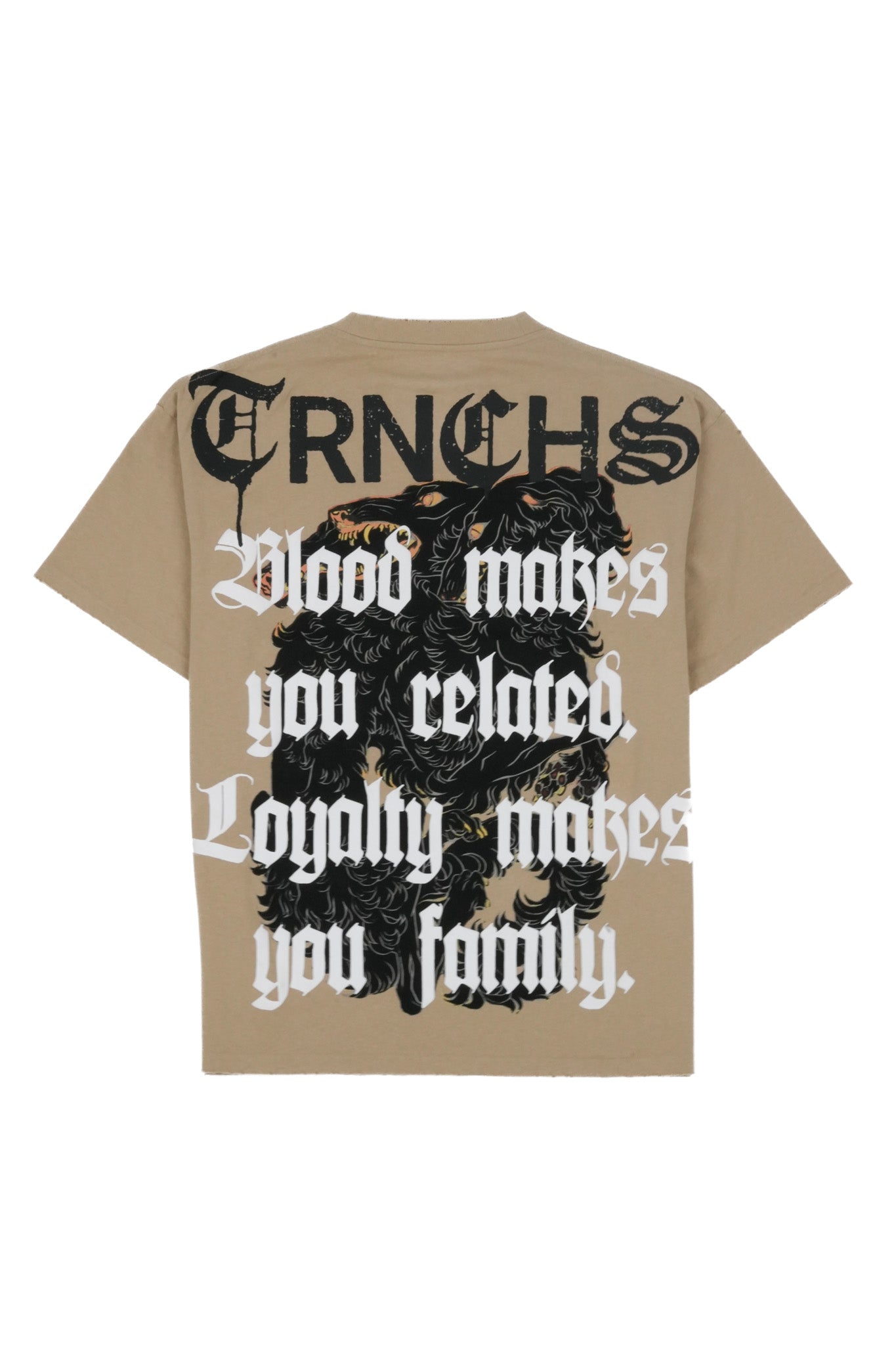"WOLF PACK" Khaki T-Shirt