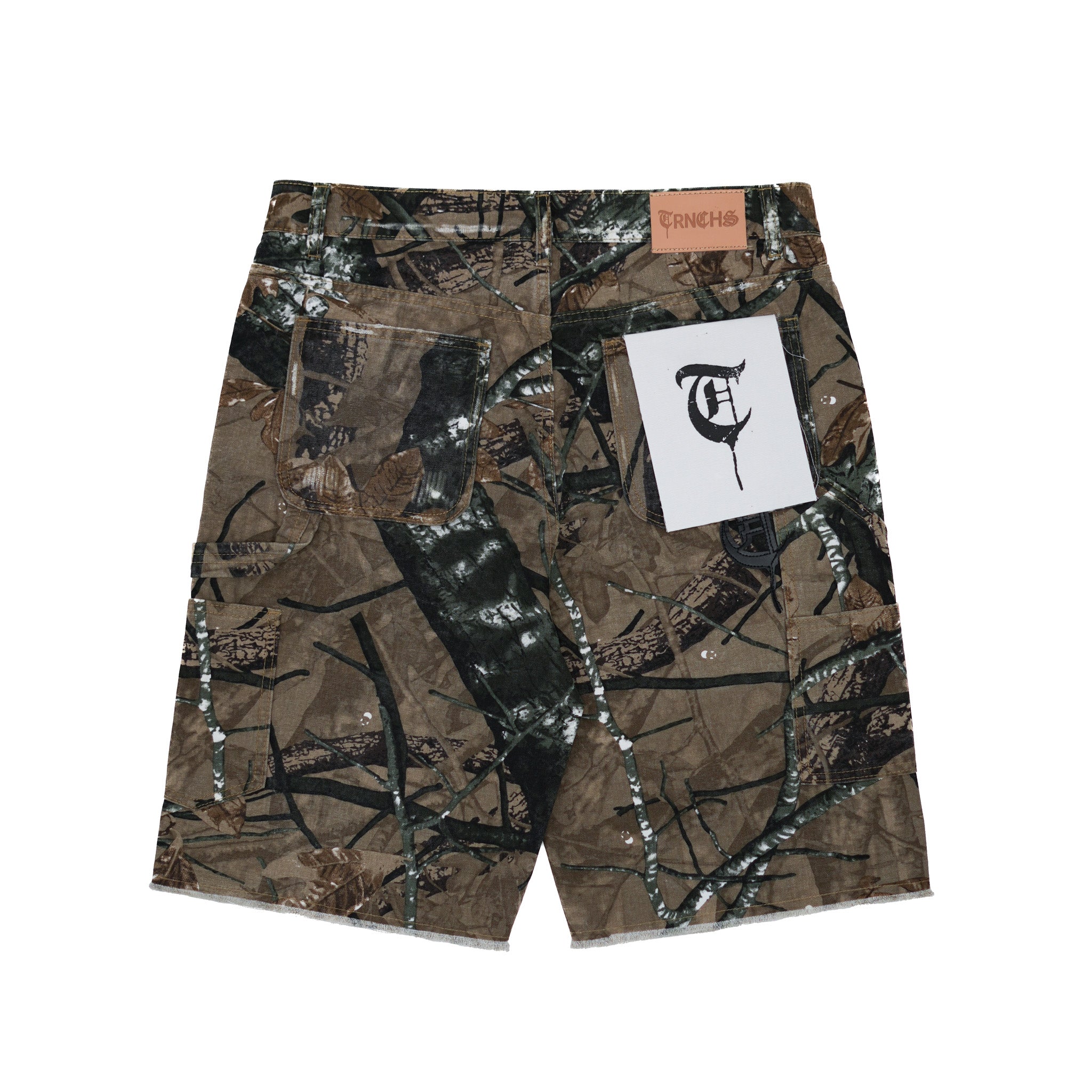 "TRNCHS TERRAIN" Brown Camo Denim