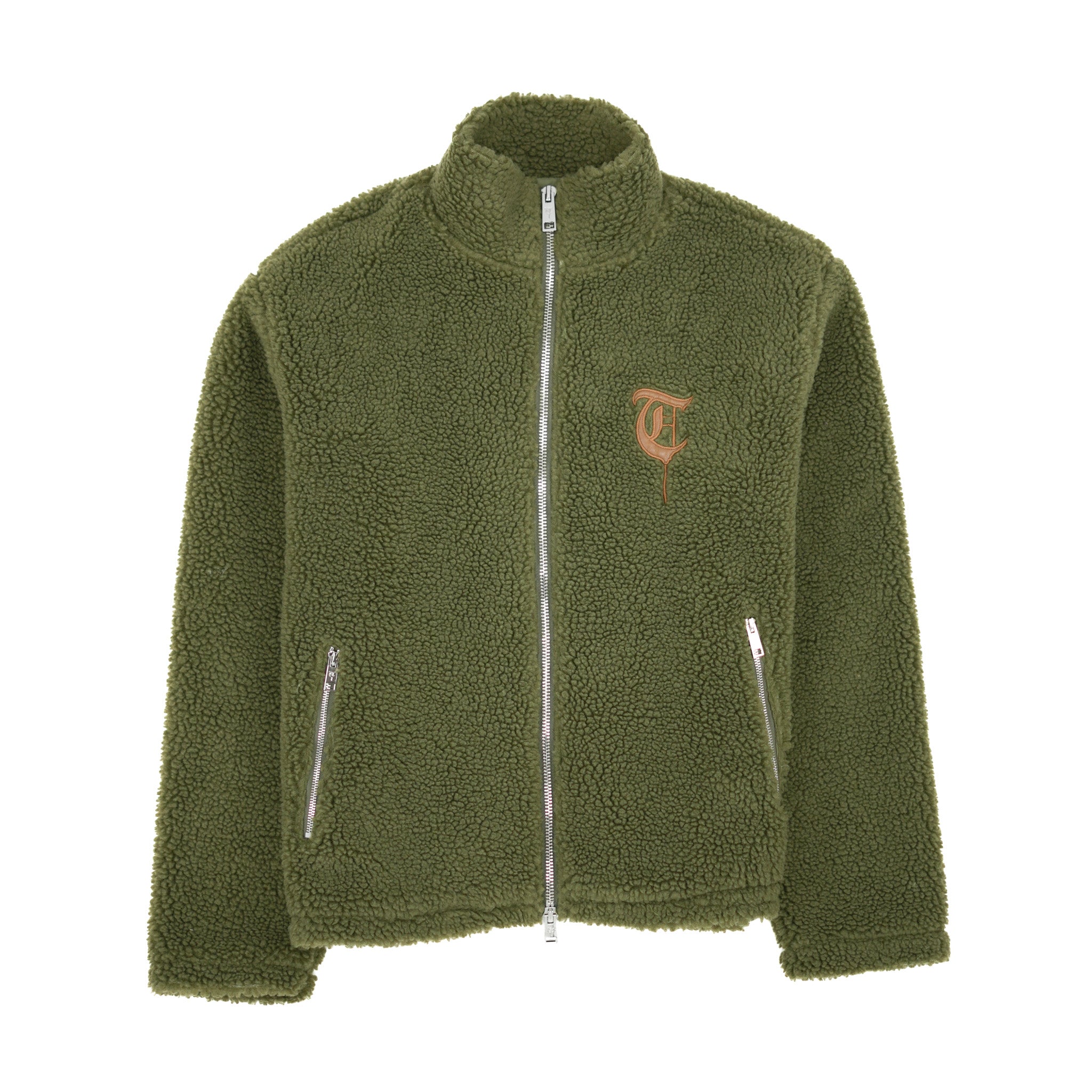 WOOL SWEATER Olive/Mocha Sweater
